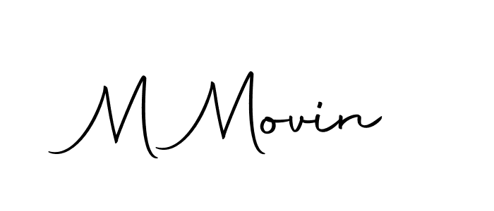 How to make M Movin name signature. Use Autography-DOLnW style for creating short signs online. This is the latest handwritten sign. M Movin signature style 10 images and pictures png