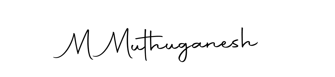 This is the best signature style for the M Muthuganesh name. Also you like these signature font (Autography-DOLnW). Mix name signature. M Muthuganesh signature style 10 images and pictures png