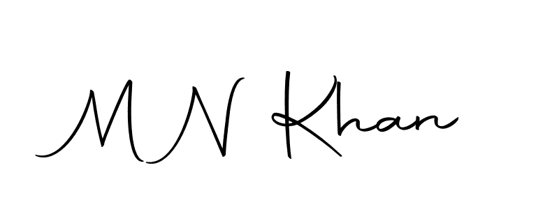 Create a beautiful signature design for name M N Khan. With this signature (Autography-DOLnW) fonts, you can make a handwritten signature for free. M N Khan signature style 10 images and pictures png