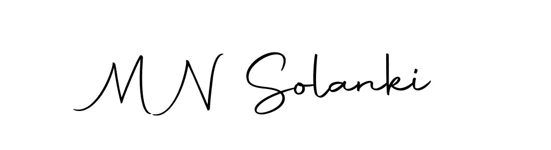 Use a signature maker to create a handwritten signature online. With this signature software, you can design (Autography-DOLnW) your own signature for name M N Solanki. M N Solanki signature style 10 images and pictures png