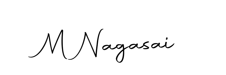 How to make M Nagasai name signature. Use Autography-DOLnW style for creating short signs online. This is the latest handwritten sign. M Nagasai signature style 10 images and pictures png