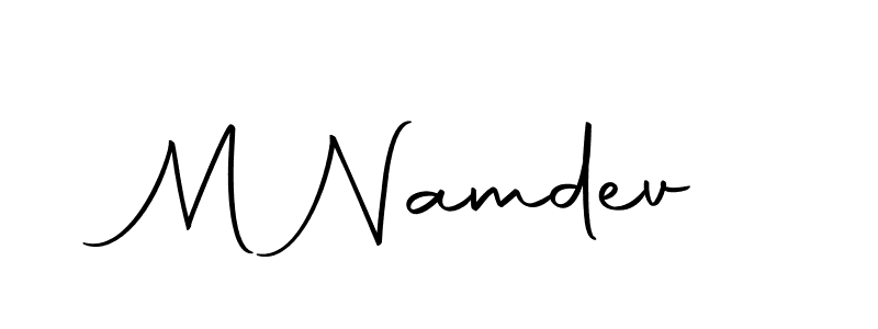 You can use this online signature creator to create a handwritten signature for the name M Namdev. This is the best online autograph maker. M Namdev signature style 10 images and pictures png