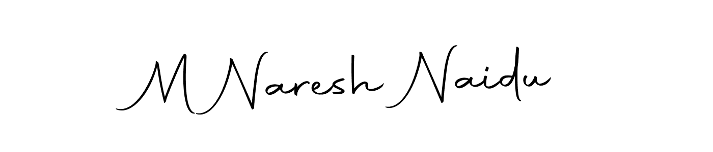 Autography-DOLnW is a professional signature style that is perfect for those who want to add a touch of class to their signature. It is also a great choice for those who want to make their signature more unique. Get M Naresh Naidu name to fancy signature for free. M Naresh Naidu signature style 10 images and pictures png