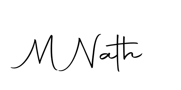 You can use this online signature creator to create a handwritten signature for the name M Nath. This is the best online autograph maker. M Nath signature style 10 images and pictures png