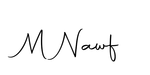 Make a beautiful signature design for name M Nawf. Use this online signature maker to create a handwritten signature for free. M Nawf signature style 10 images and pictures png