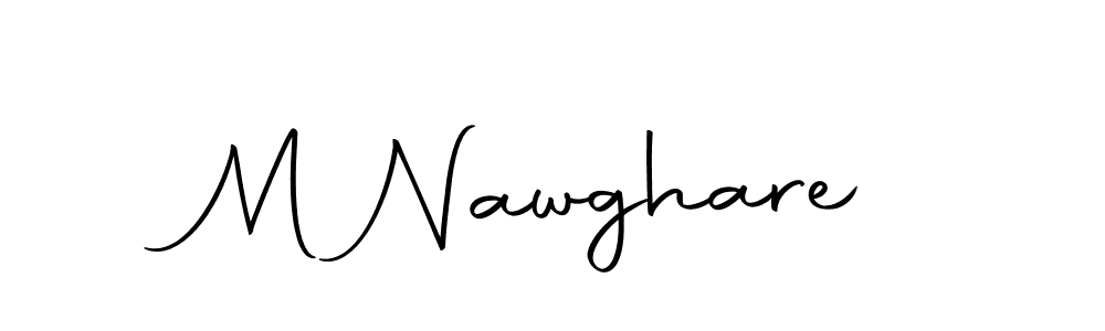How to make M Nawghare signature? Autography-DOLnW is a professional autograph style. Create handwritten signature for M Nawghare name. M Nawghare signature style 10 images and pictures png