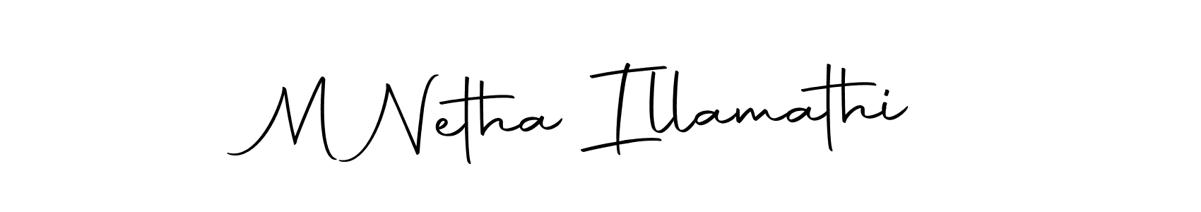 Here are the top 10 professional signature styles for the name M Netha Illamathi. These are the best autograph styles you can use for your name. M Netha Illamathi signature style 10 images and pictures png