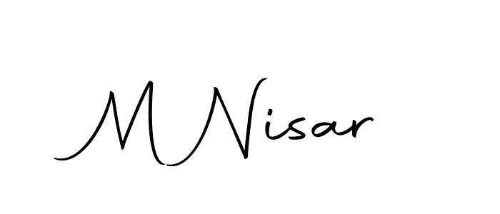 Make a beautiful signature design for name M Nisar. Use this online signature maker to create a handwritten signature for free. M Nisar signature style 10 images and pictures png