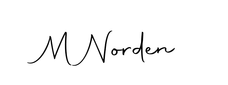 How to make M Norden signature? Autography-DOLnW is a professional autograph style. Create handwritten signature for M Norden name. M Norden signature style 10 images and pictures png