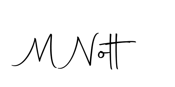 How to make M Nott signature? Autography-DOLnW is a professional autograph style. Create handwritten signature for M Nott name. M Nott signature style 10 images and pictures png