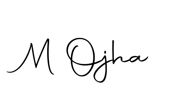 You can use this online signature creator to create a handwritten signature for the name M Ojha. This is the best online autograph maker. M Ojha signature style 10 images and pictures png