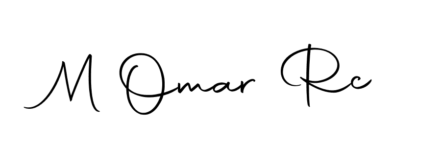 This is the best signature style for the M Omar Rc name. Also you like these signature font (Autography-DOLnW). Mix name signature. M Omar Rc signature style 10 images and pictures png