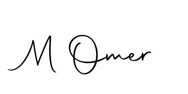 How to make M Omer name signature. Use Autography-DOLnW style for creating short signs online. This is the latest handwritten sign. M Omer signature style 10 images and pictures png