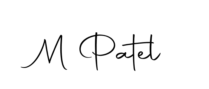 Here are the top 10 professional signature styles for the name M Patel. These are the best autograph styles you can use for your name. M Patel signature style 10 images and pictures png