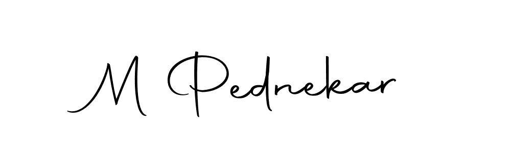 Here are the top 10 professional signature styles for the name M Pednekar. These are the best autograph styles you can use for your name. M Pednekar signature style 10 images and pictures png