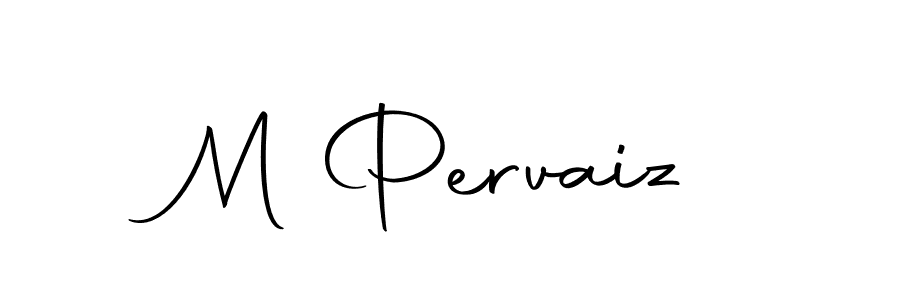 Create a beautiful signature design for name M Pervaiz. With this signature (Autography-DOLnW) fonts, you can make a handwritten signature for free. M Pervaiz signature style 10 images and pictures png