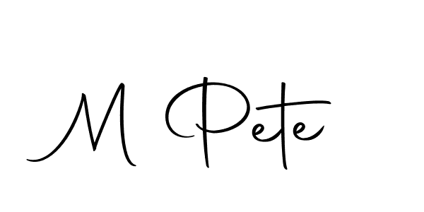 It looks lik you need a new signature style for name M Pete. Design unique handwritten (Autography-DOLnW) signature with our free signature maker in just a few clicks. M Pete signature style 10 images and pictures png