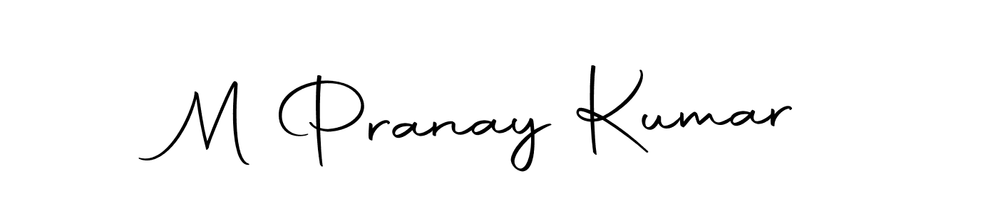 Also we have M Pranay Kumar name is the best signature style. Create professional handwritten signature collection using Autography-DOLnW autograph style. M Pranay Kumar signature style 10 images and pictures png