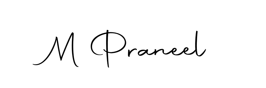 You should practise on your own different ways (Autography-DOLnW) to write your name (M Praneel) in signature. don't let someone else do it for you. M Praneel signature style 10 images and pictures png