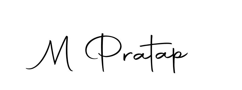 Make a beautiful signature design for name M Pratap. With this signature (Autography-DOLnW) style, you can create a handwritten signature for free. M Pratap signature style 10 images and pictures png