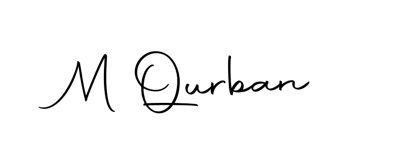 Once you've used our free online signature maker to create your best signature Autography-DOLnW style, it's time to enjoy all of the benefits that M Qurban name signing documents. M Qurban signature style 10 images and pictures png