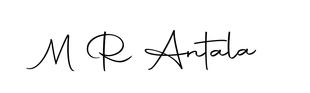 Use a signature maker to create a handwritten signature online. With this signature software, you can design (Autography-DOLnW) your own signature for name M R Antala. M R Antala signature style 10 images and pictures png