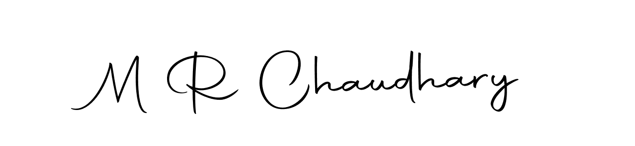 Make a beautiful signature design for name M R Chaudhary. Use this online signature maker to create a handwritten signature for free. M R Chaudhary signature style 10 images and pictures png