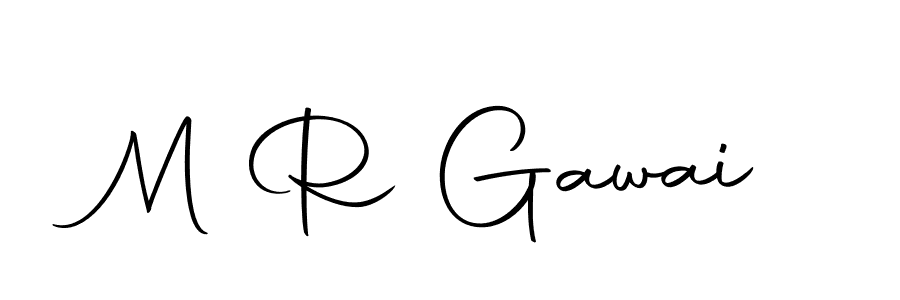 How to make M R Gawai signature? Autography-DOLnW is a professional autograph style. Create handwritten signature for M R Gawai name. M R Gawai signature style 10 images and pictures png