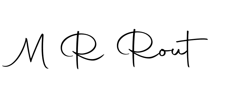 Here are the top 10 professional signature styles for the name M R Rout. These are the best autograph styles you can use for your name. M R Rout signature style 10 images and pictures png