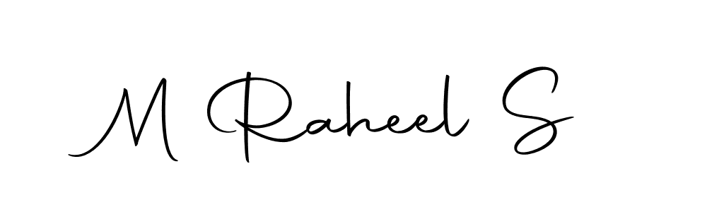 Here are the top 10 professional signature styles for the name M Raheel S. These are the best autograph styles you can use for your name. M Raheel S signature style 10 images and pictures png