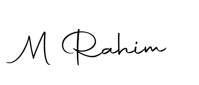 How to make M Rahim signature? Autography-DOLnW is a professional autograph style. Create handwritten signature for M Rahim name. M Rahim signature style 10 images and pictures png