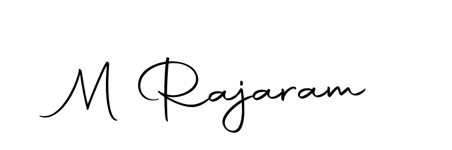 Design your own signature with our free online signature maker. With this signature software, you can create a handwritten (Autography-DOLnW) signature for name M Rajaram. M Rajaram signature style 10 images and pictures png