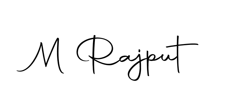 M Rajput stylish signature style. Best Handwritten Sign (Autography-DOLnW) for my name. Handwritten Signature Collection Ideas for my name M Rajput. M Rajput signature style 10 images and pictures png