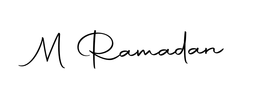 M Ramadan stylish signature style. Best Handwritten Sign (Autography-DOLnW) for my name. Handwritten Signature Collection Ideas for my name M Ramadan. M Ramadan signature style 10 images and pictures png