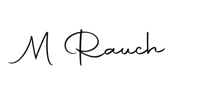 How to make M Rauch signature? Autography-DOLnW is a professional autograph style. Create handwritten signature for M Rauch name. M Rauch signature style 10 images and pictures png