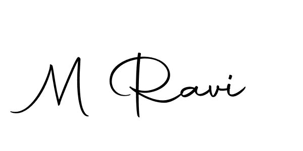 M Ravi stylish signature style. Best Handwritten Sign (Autography-DOLnW) for my name. Handwritten Signature Collection Ideas for my name M Ravi. M Ravi signature style 10 images and pictures png