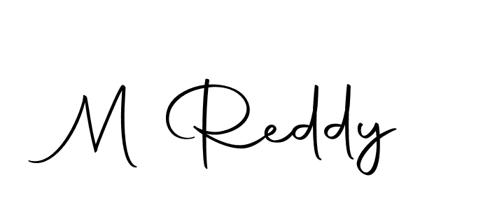 How to make M Reddy signature? Autography-DOLnW is a professional autograph style. Create handwritten signature for M Reddy name. M Reddy signature style 10 images and pictures png