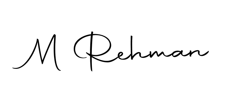 You can use this online signature creator to create a handwritten signature for the name M Rehman. This is the best online autograph maker. M Rehman signature style 10 images and pictures png