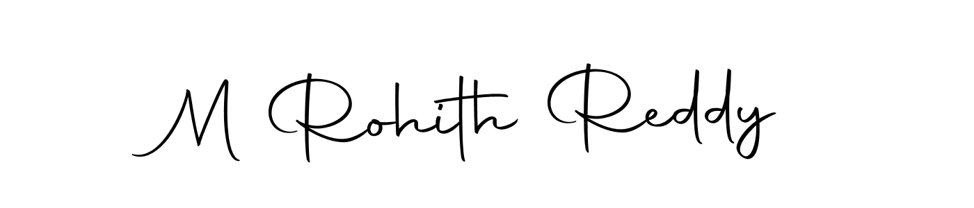 Also You can easily find your signature by using the search form. We will create M Rohith Reddy name handwritten signature images for you free of cost using Autography-DOLnW sign style. M Rohith Reddy signature style 10 images and pictures png