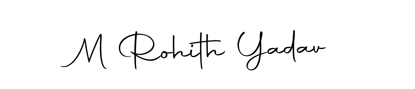 Make a short M Rohith Yadav signature style. Manage your documents anywhere anytime using Autography-DOLnW. Create and add eSignatures, submit forms, share and send files easily. M Rohith Yadav signature style 10 images and pictures png