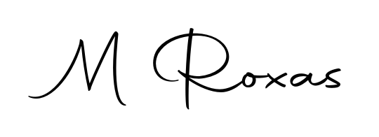 The Autography-DOLnW lettering style adds unique flourish to name M Roxas. Stand out with a custom digital autograph made in seconds. M Roxas signature style 10 images and pictures png