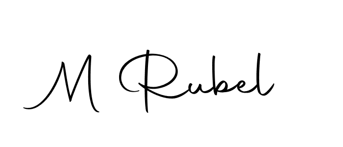 This is the best signature style for the M Rubel name. Also you like these signature font (Autography-DOLnW). Mix name signature. M Rubel signature style 10 images and pictures png