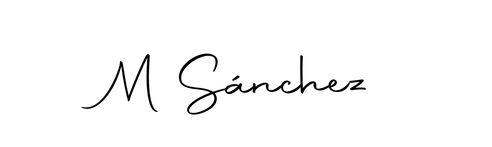 if you are searching for the best signature style for your name M Sánchez. so please give up your signature search. here we have designed multiple signature styles  using Autography-DOLnW. M Sánchez signature style 10 images and pictures png