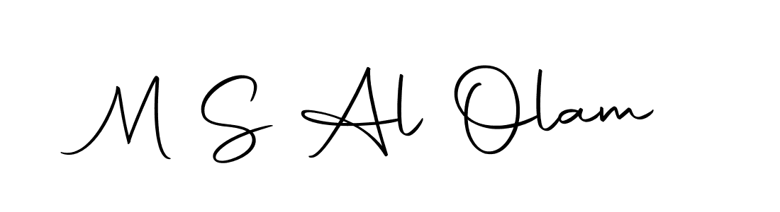 You should practise on your own different ways (Autography-DOLnW) to write your name (M S Al Olam) in signature. don't let someone else do it for you. M S Al Olam signature style 10 images and pictures png