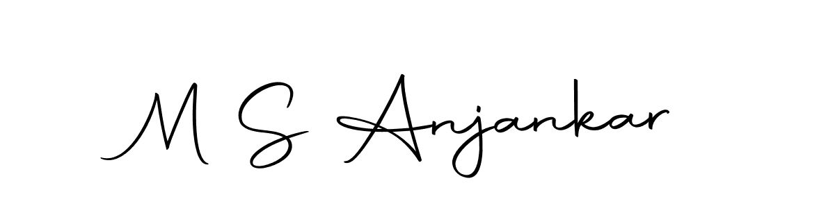 How to Draw M S Anjankar signature style? Autography-DOLnW is a latest design signature styles for name M S Anjankar. M S Anjankar signature style 10 images and pictures png