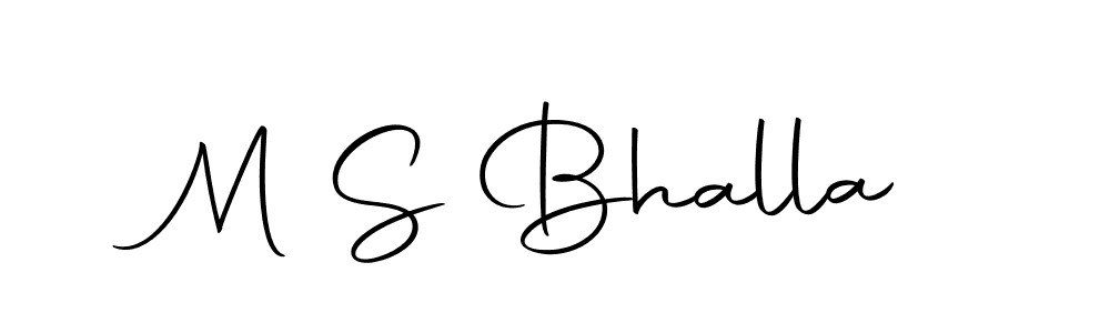 The best way (Autography-DOLnW) to make a short signature is to pick only two or three words in your name. The name M S Bhalla include a total of six letters. For converting this name. M S Bhalla signature style 10 images and pictures png