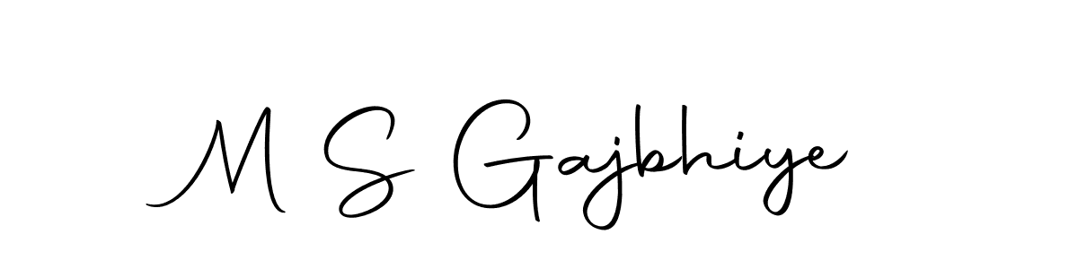 You can use this online signature creator to create a handwritten signature for the name M S Gajbhiye. This is the best online autograph maker. M S Gajbhiye signature style 10 images and pictures png