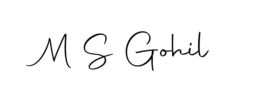 You can use this online signature creator to create a handwritten signature for the name M S Gohil. This is the best online autograph maker. M S Gohil signature style 10 images and pictures png