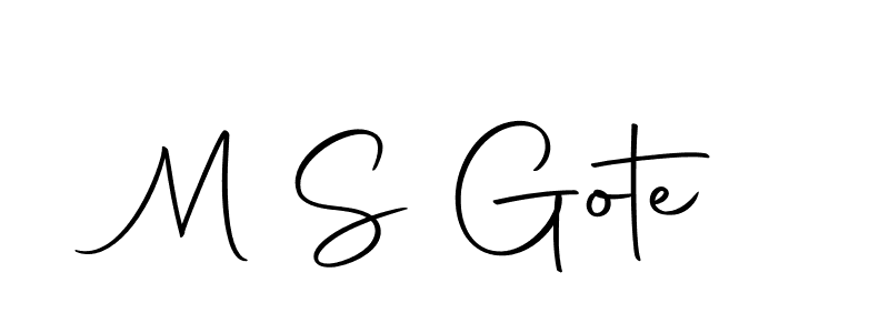 if you are searching for the best signature style for your name M S Gote. so please give up your signature search. here we have designed multiple signature styles  using Autography-DOLnW. M S Gote signature style 10 images and pictures png