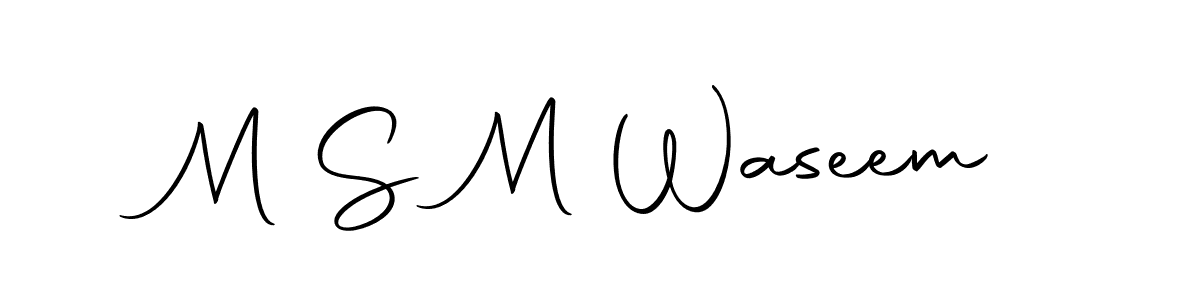 Also we have M S M Waseem name is the best signature style. Create professional handwritten signature collection using Autography-DOLnW autograph style. M S M Waseem signature style 10 images and pictures png